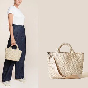 Naghedi St. Barths Small Tote in Ecru